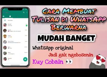 aplikasi membuat tulisan di whatsapp menjadi berwarna