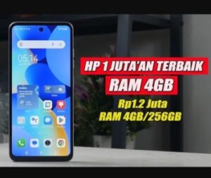 hp murah dibawah 1 juta ram 4gb