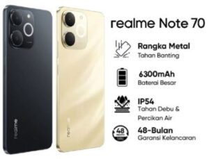 hp realme note 70